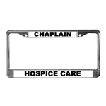  Hospice Care License Plate Frame